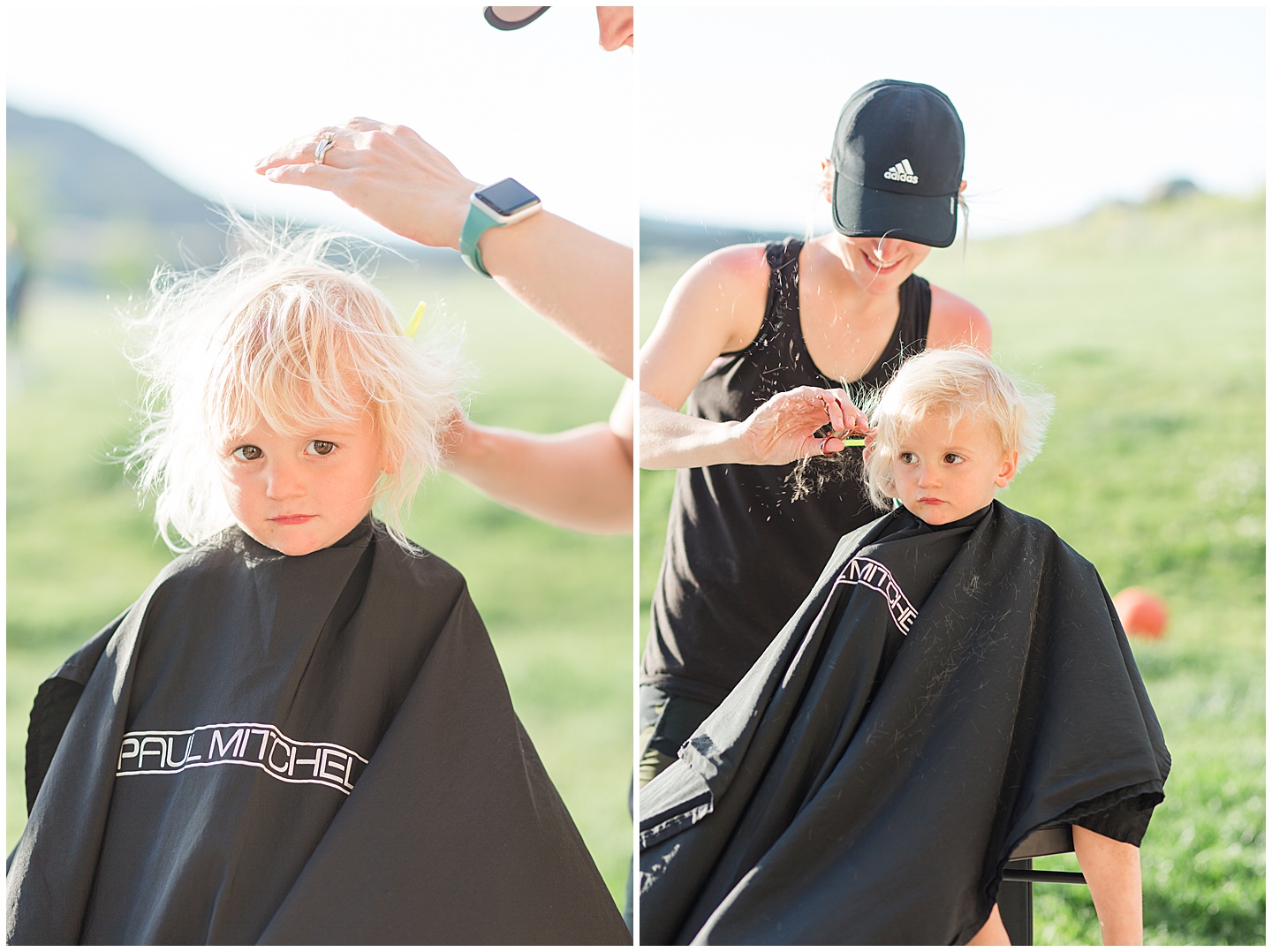 first haircut tiffany joy w photography