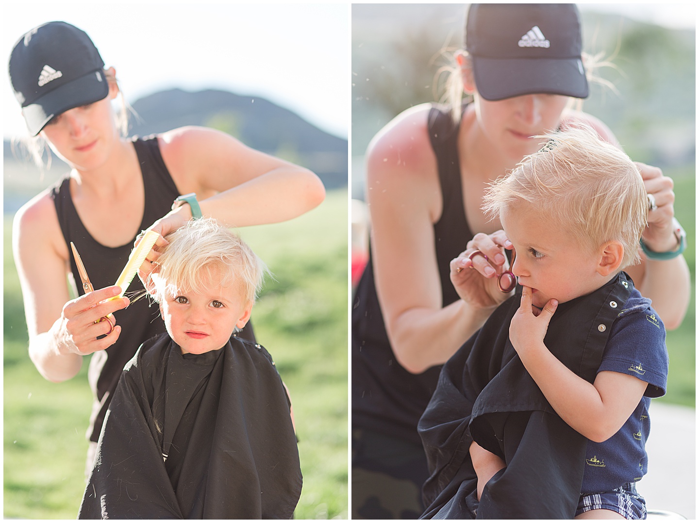 first haircut tiffany joy w photography