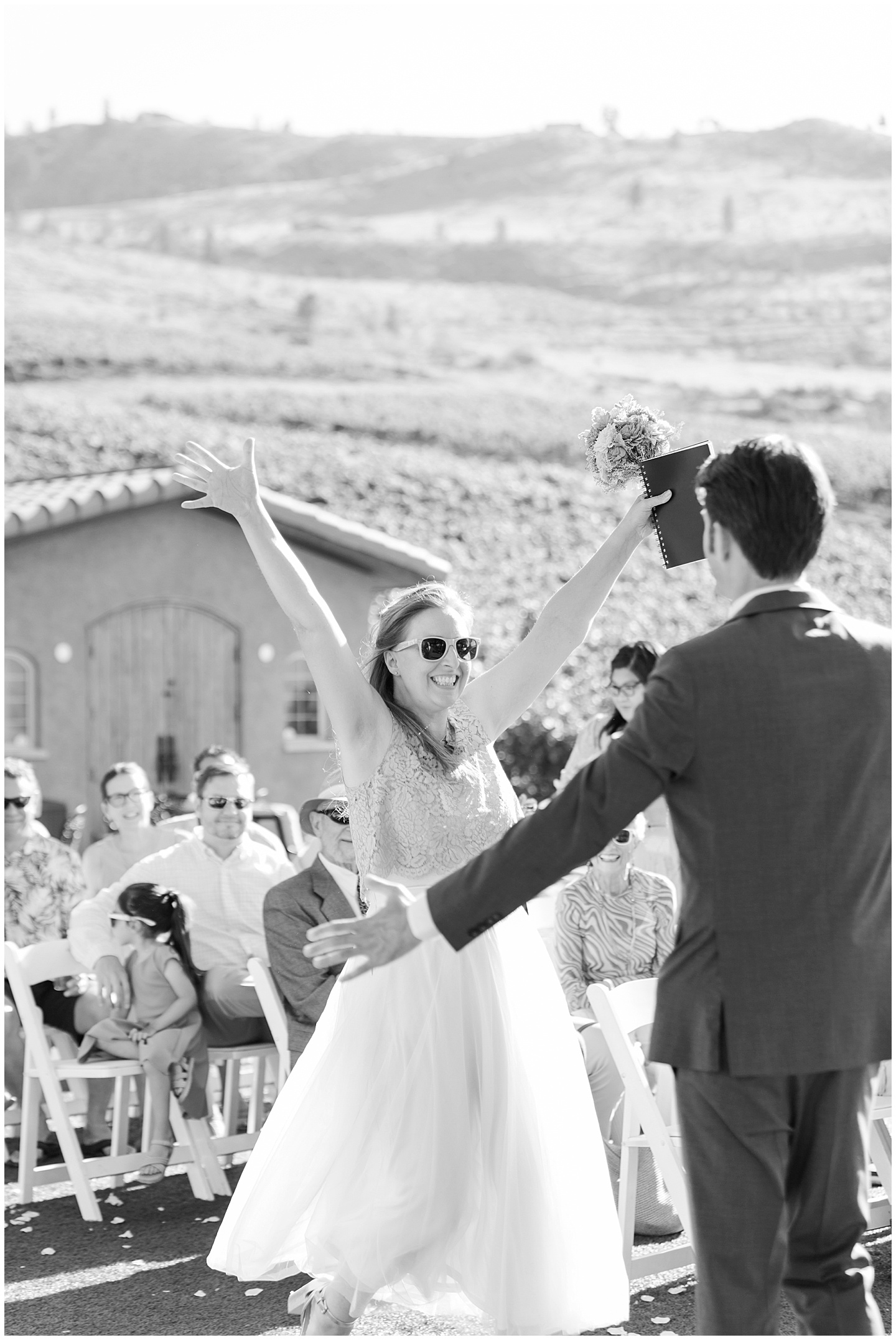 Lake Chelan Summer Wedding with Pink and Sage