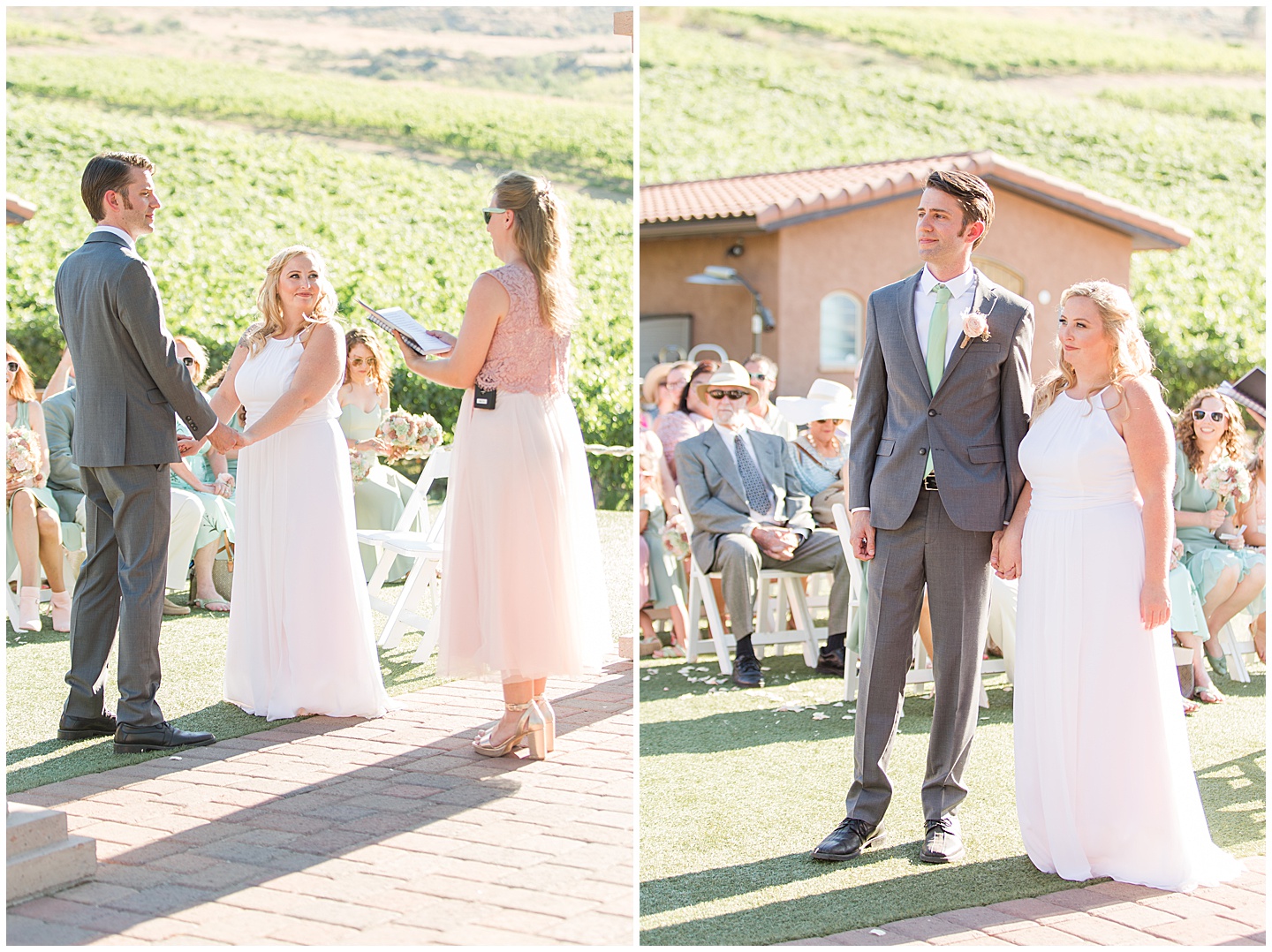 Lake Chelan Summer Wedding with Pink and Sage