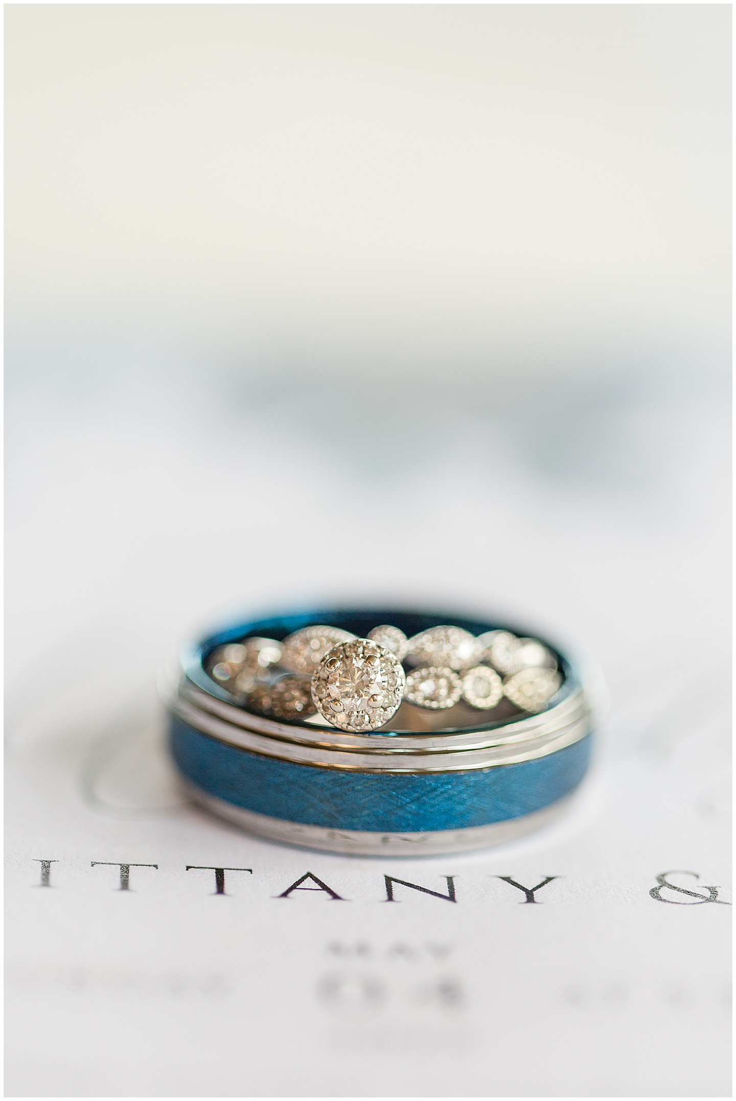 East Texas Navy and Silver Wilderness Spring Wedding Silver Star Ranch