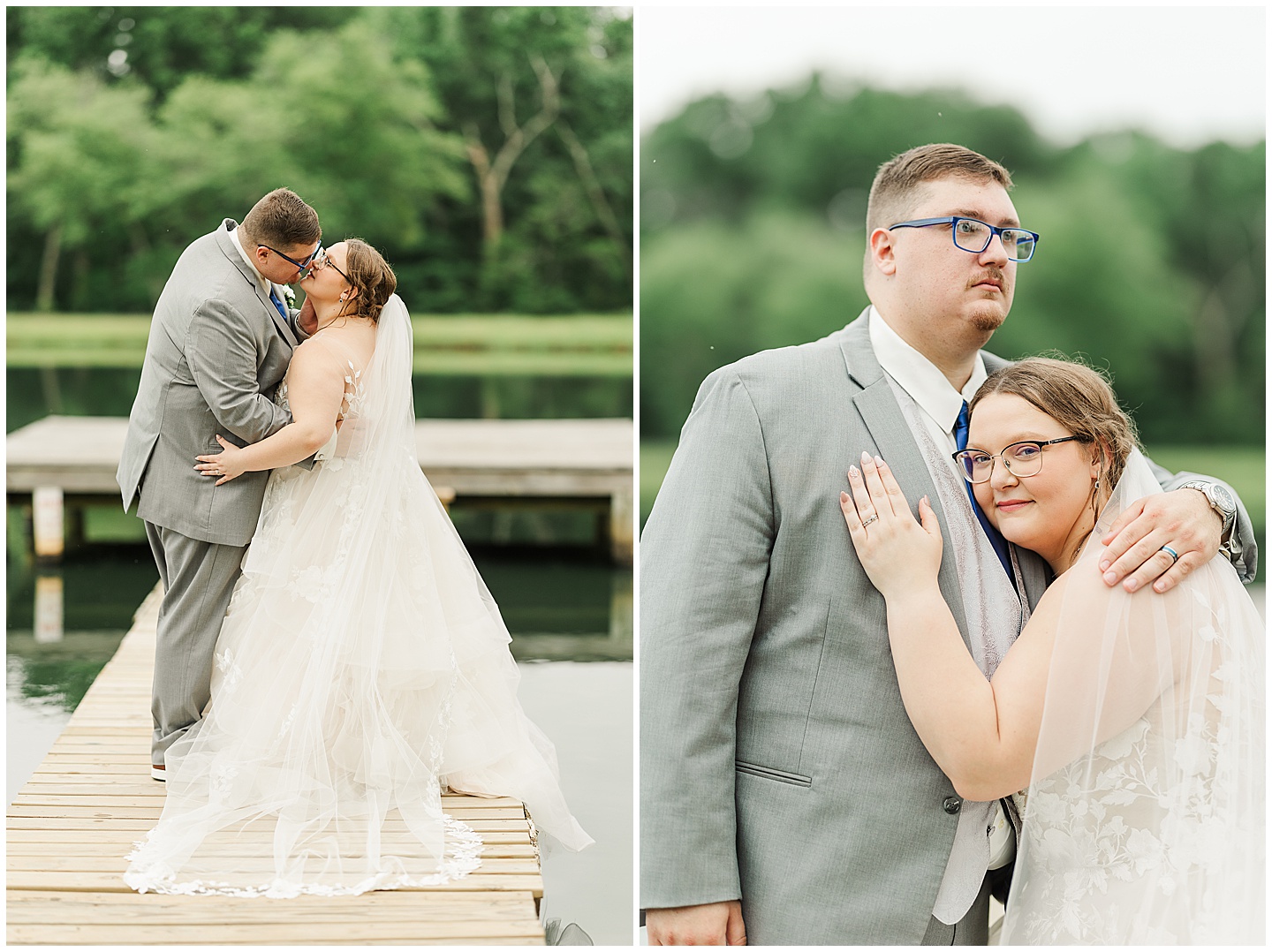 East Texas Navy and Silver Wilderness Spring Wedding Silver Star Ranch